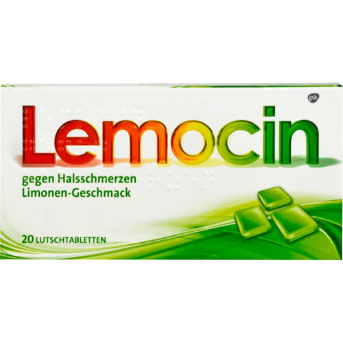 LEMOCIN gegen Halsschmerzen Lutschtabletten LEMOCIN gegen Halsschmerzen Lutschtabletten