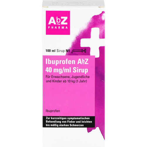 IBUPROFEN AbZ 40 mg/ml Sirup IBUPROFEN AbZ 40 mg/ml Sirup