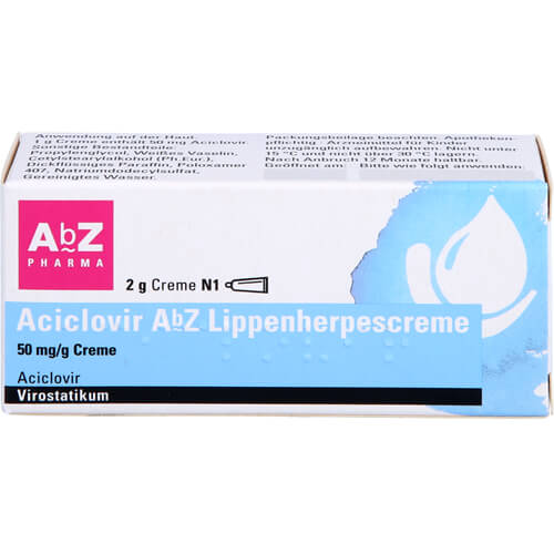 ACICLOVIR AbZ Lippenherpescreme ACICLOVIR AbZ Lippenherpescreme