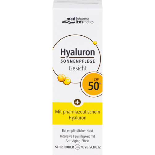 HYALURON SONNENPFLEGE Gesicht Creme LSF 50+ HYALURON SONNENPFLEGE Gesicht Creme LSF 50+