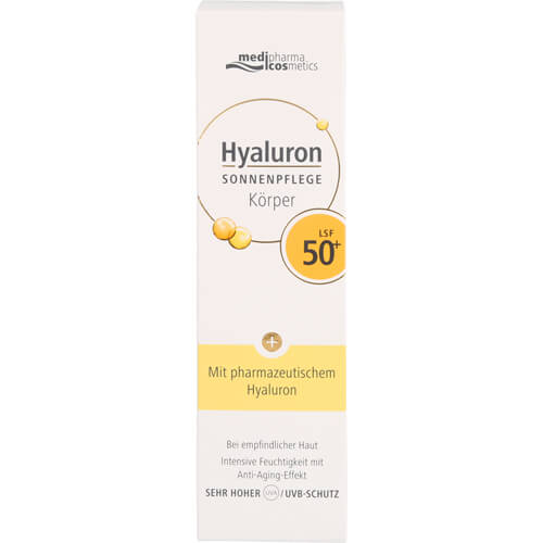 HYALURON SONNENPFLEGE Körper Creme LSF 50+ HYALURON SONNENPFLEGE Körper Creme LSF 50+