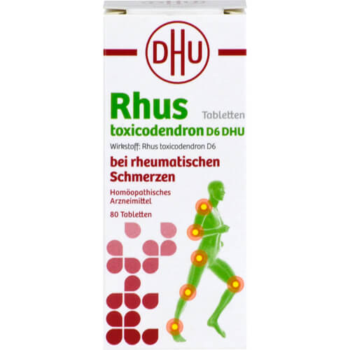 RHUS TOXICODENDRON D 6 Tabl.bei rheumat.Schmerzen RHUS TOXICODENDRON D 6 Tabl.bei rheumat.Schmerzen