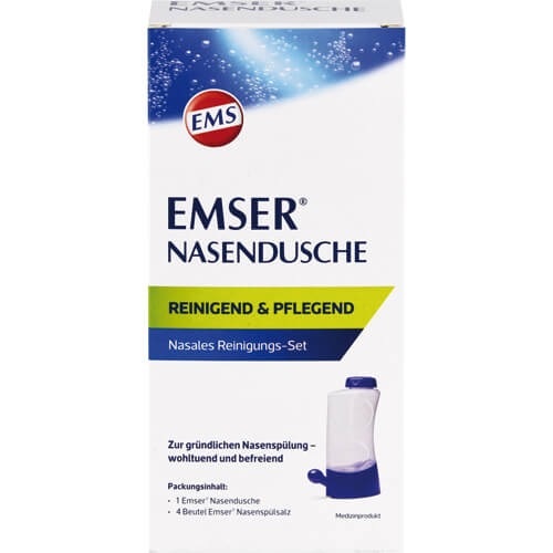 EMSER Nasendusche mit 4 Btl.Nasenspülsalz EMSER Nasendusche mit 4 Btl.Nasenspülsalz