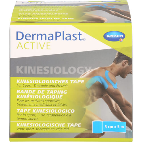 DERMAPLAST Active Kinesiology Tape 5 cmx5 m blau DERMAPLAST Active Kinesiology Tape 5 cmx5 m blau