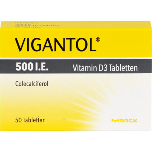VIGANTOL 500 I.E. Vitamin D3 Tabletten VIGANTOL 500 I.E. Vitamin D3 Tabletten
