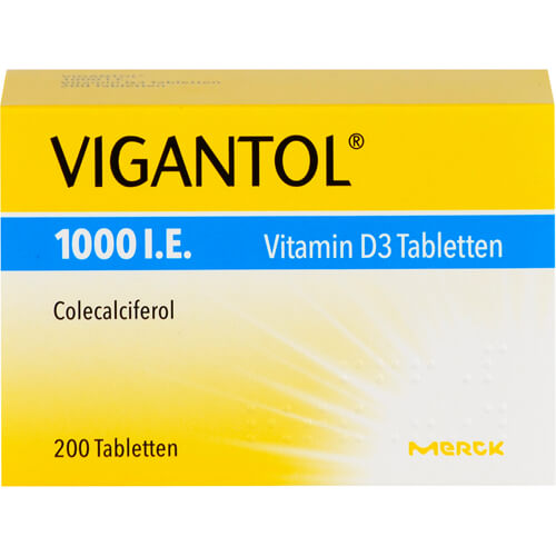 VIGANTOL 1.000 I.E. Vitamin D3 Tabletten VIGANTOL 1.000 I.E. Vitamin D3 Tabletten
