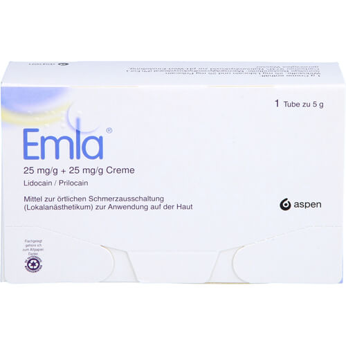 EMLA 25 mg/g + 25 mg/g Creme + 2 Tegaderm Pfl. EMLA 25 mg/g + 25 mg/g Creme + 2 Tegaderm Pfl.