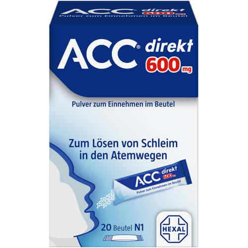 ACC direkt 600 mg Pulver zum Einnehmen im Beutel ACC direkt 600 mg Pulver zum Einnehmen im Beutel