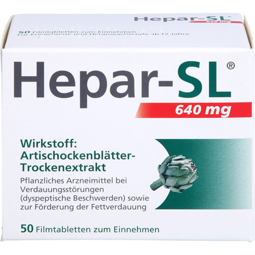HEPAR-SL 640 mg Filmtabletten HEPAR-SL 640 mg Filmtabletten