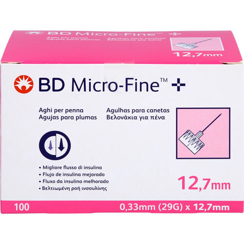 BD MICRO-FINE+ Pen-Nadeln 0,33x12,7 mm 29 G BD MICRO-FINE+ Pen-Nadeln 0,33x12,7 mm 29 G