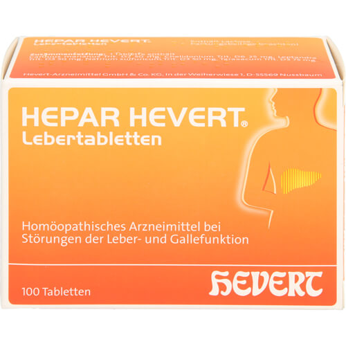 HEPAR HEVERT Lebertabletten HEPAR HEVERT Lebertabletten