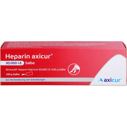 HEPARIN AXICUR 30.000 I.E. Salbe HEPARIN AXICUR 30.000 I.E. Salbe