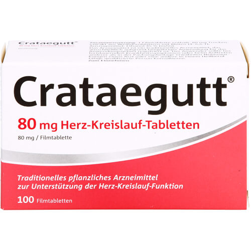 CRATAEGUTT 80 mg Herz-Kreislauf-Tabletten CRATAEGUTT 80 mg Herz-Kreislauf-Tabletten