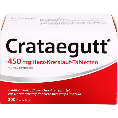CRATAEGUTT 450 mg Herz-Kreislauf-Tabletten CRATAEGUTT 450 mg Herz-Kreislauf-Tabletten