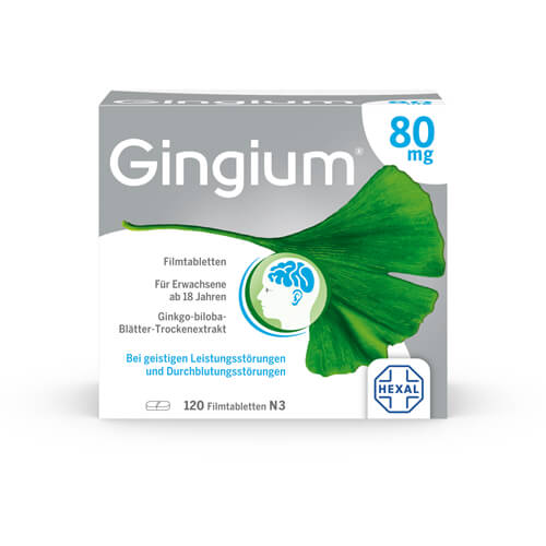GINGIUM 80 mg Filmtabletten GINGIUM 80 mg Filmtabletten