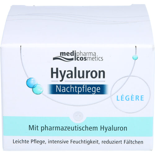 HYALURON NACHTPFLEGE legere Creme im Tiegel HYALURON NACHTPFLEGE legere Creme im Tiegel