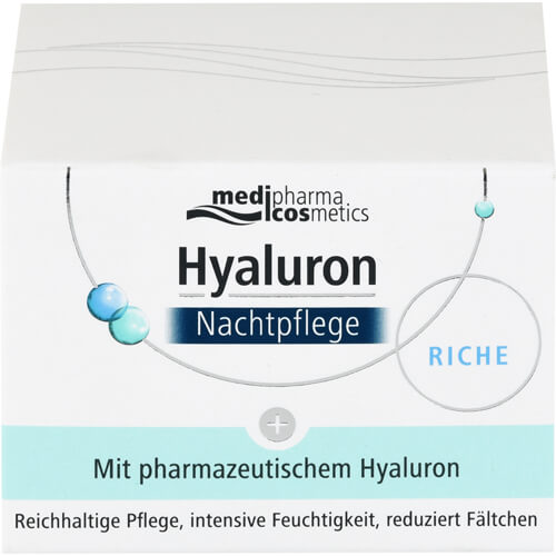 HYALURON NACHTPFLEGE riche Creme im Tiegel HYALURON NACHTPFLEGE riche Creme im Tiegel