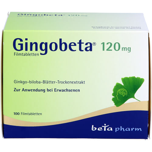 GINGOBETA 120 mg Filmtabletten GINGOBETA 120 mg Filmtabletten