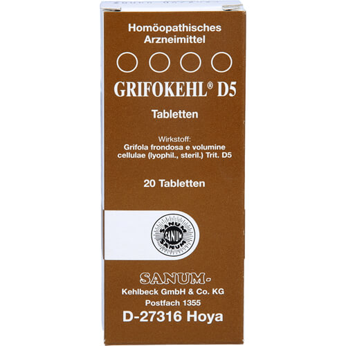 GRIFOKEHL D 5 Tabletten GRIFOKEHL D 5 Tabletten