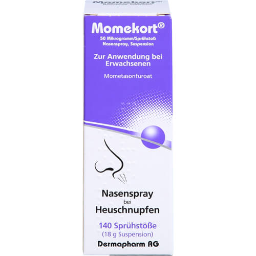 MOMEKORT 50 μg/Sprühst.Nasenspr.Susp.140 Erwachs. MOMEKORT 50 μg/Sprühst.Nasenspr.Susp.140 Erwachs.