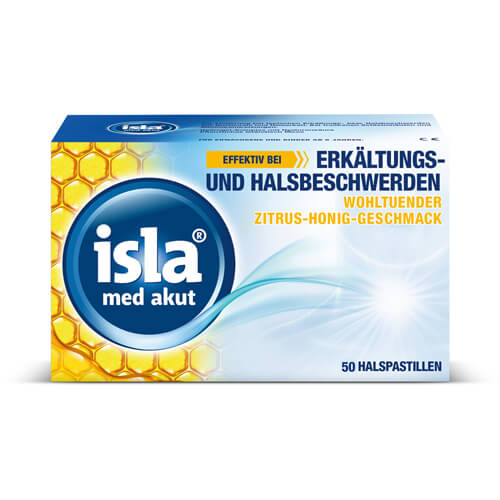 ISLA MED akut Zitrus-Honig Pastillen ISLA MED akut Zitrus-Honig Pastillen