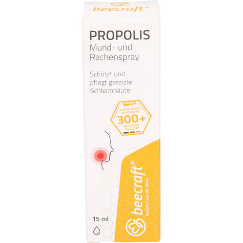 BEECRAFT Propolis Mund- und Rachenspray BEECRAFT Propolis Mund- und Rachenspray