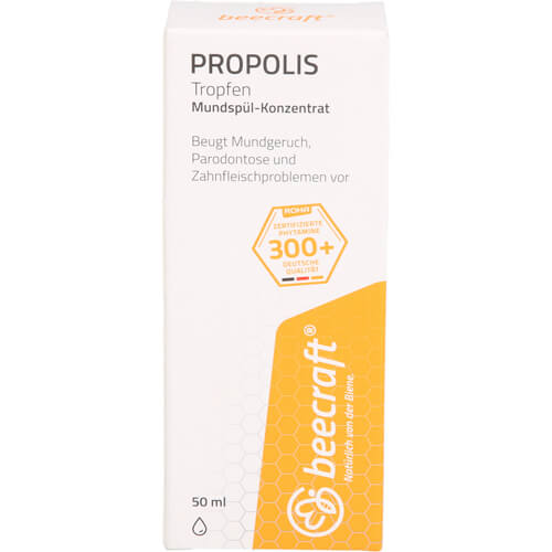 BEECRAFT Propolis Tropfen Mundspül-Konzentrat BEECRAFT Propolis Tropfen Mundspül-Konzentrat