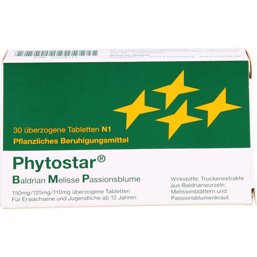 PHYTOSTAR Baldrian Melisse Passionsb.150/125/110mg PHYTOSTAR Baldrian Melisse Passionsb.150/125/110mg