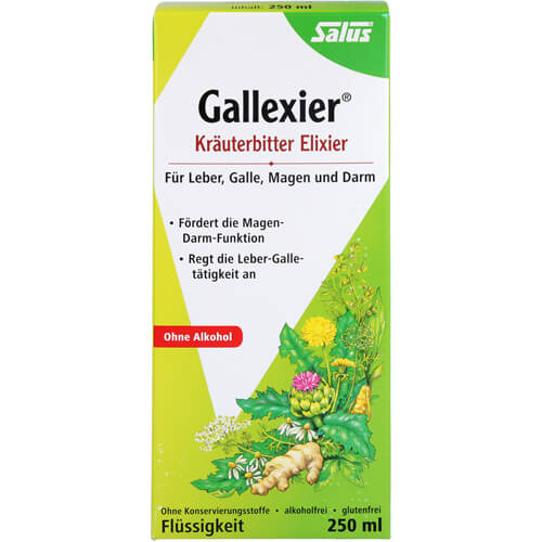 GALLEXIER Kräuterbitter Elixier Salus Flü.z.E. GALLEXIER Kräuterbitter Elixier Salus Flü.z.E.