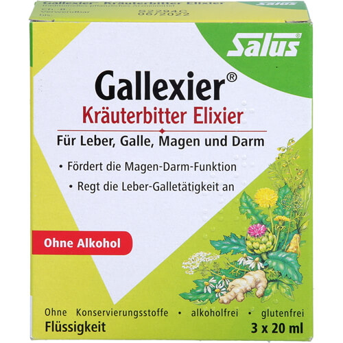 GALLEXIER Kräuterbitter Elixier Salus Flü.z.E. GALLEXIER Kräuterbitter Elixier Salus Flü.z.E.