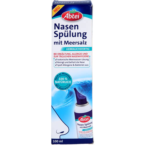 ABTEI Nasenspülung mit Meersalz Spray ABTEI Nasenspülung mit Meersalz Spray