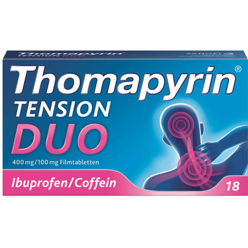 THOMAPYRIN TENSION DUO 400 mg/100 mg Filmtabletten THOMAPYRIN TENSION DUO 400 mg/100 mg Filmtabletten