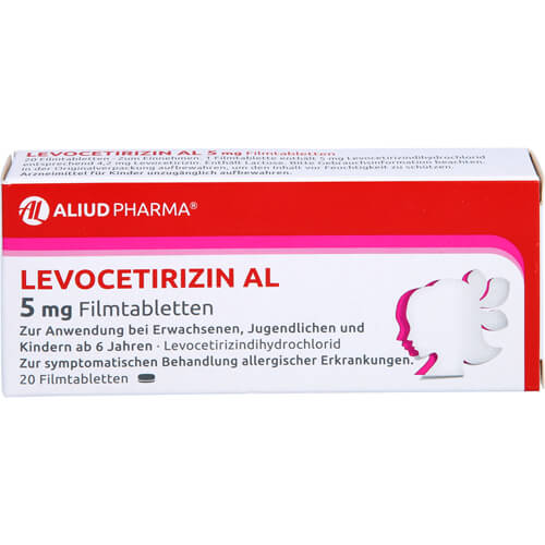 Levocetirizin AL 5 mg Filmtabletten bei Heuschnupfen Levocetirizin AL 5 mg Filmtabletten bei Heuschnupfen
