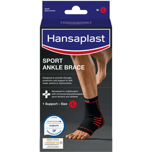 HANSAPLAST Sport Fußgelenk-Bandage Gr.L HANSAPLAST Sport Fußgelenk-Bandage Gr.L