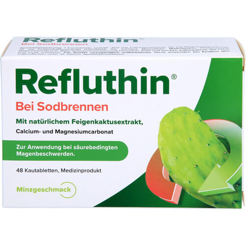 REFLUTHIN bei Sodbrennen Kautabletten Minze REFLUTHIN bei Sodbrennen Kautabletten Minze