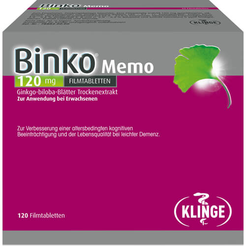 BINKO Memo 120 mg Filmtabletten BINKO Memo 120 mg Filmtabletten