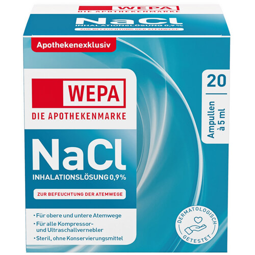 WEPA Inhalationslösung NaCl 0,9% WEPA Inhalationslösung NaCl 0,9%