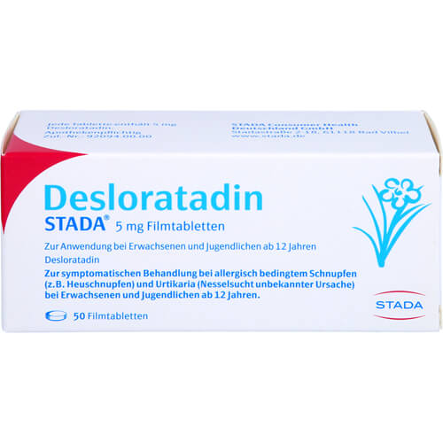 DESLORATADIN STADA 5 mg Filmtabletten DESLORATADIN STADA 5 mg Filmtabletten