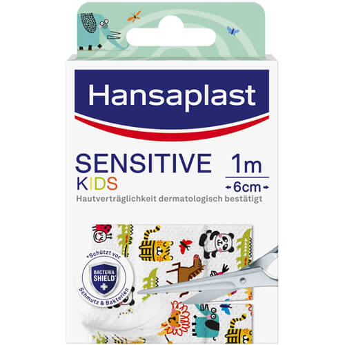 HANSAPLAST Sensitive Kinder Pflaster 6 cmx1 m HANSAPLAST Sensitive Kinder Pflaster 6 cmx1 m