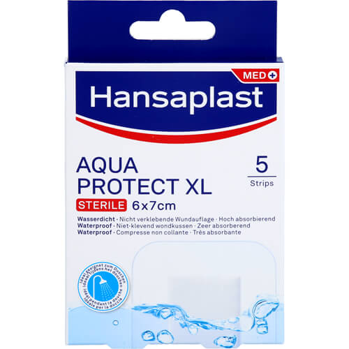 HANSAPLAST Aqua Protect Wundverb.steril 6x7 cm HANSAPLAST Aqua Protect Wundverb.steril 6x7 cm