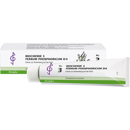 BIOCHEMIE 3 Ferrum phosphoricum D 4 Creme BIOCHEMIE 3 Ferrum phosphoricum D 4 Creme