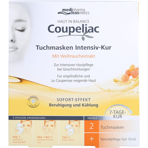 HAUT IN BALANCE Coupeliac Tuchmasken Intensiv-Kur HAUT IN BALANCE Coupeliac Tuchmasken Intensiv-Kur