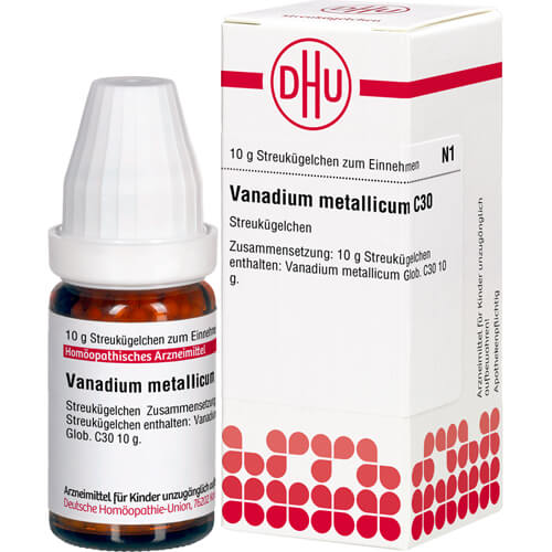 VANADIUM METALLICUM C 30 Globuli VANADIUM METALLICUM C 30 Globuli
