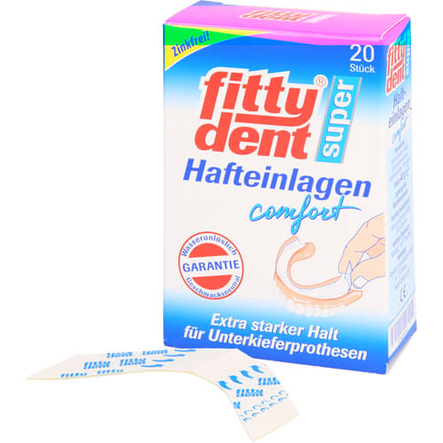 FITTYDENT super Haftkleber Einlagen FITTYDENT super Haftkleber Einlagen