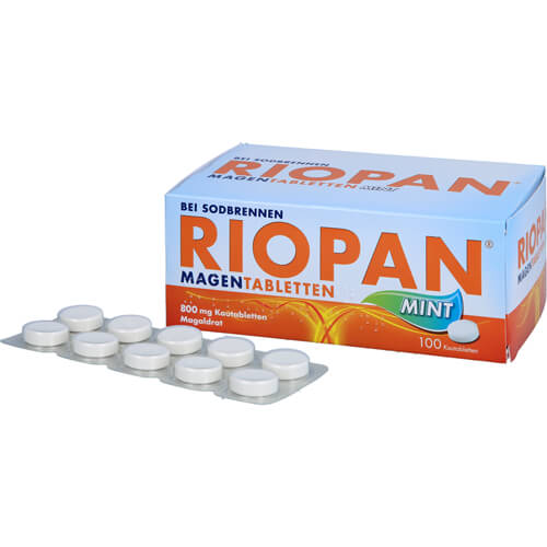 RIOPAN Magen Tabletten Mint 800 mg Kautabletten RIOPAN Magen Tabletten Mint 800 mg Kautabletten