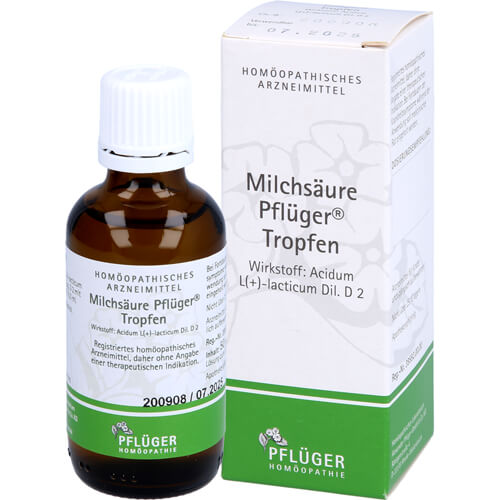 MILCHSÄURE Pflüger Tropfen MILCHSÄURE Pflüger Tropfen