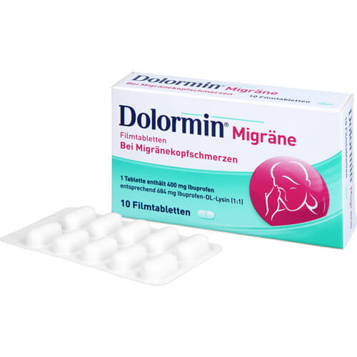 DOLORMIN Migräne Filmtabletten DOLORMIN Migräne Filmtabletten