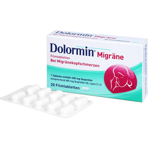 DOLORMIN Migräne Filmtabletten DOLORMIN Migräne Filmtabletten