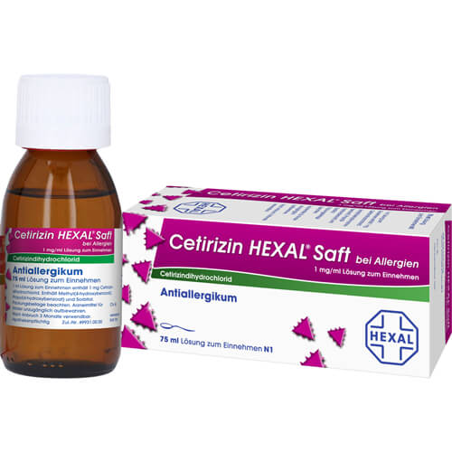 CETIRIZIN HEXAL Saft bei Allergien CETIRIZIN HEXAL Saft bei Allergien