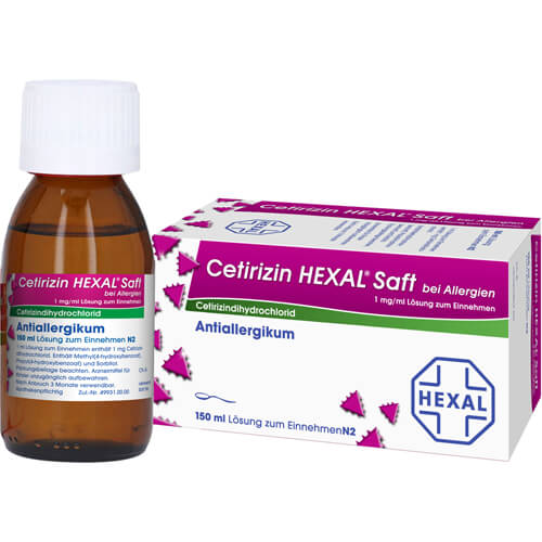 CETIRIZIN HEXAL Saft bei Allergien CETIRIZIN HEXAL Saft bei Allergien